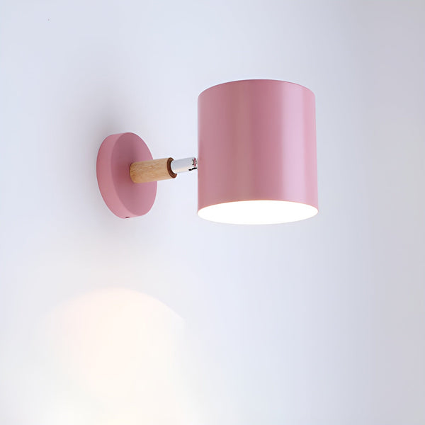 NARA - Verstelbare Wandlamp met Scandinavisch Design en Pastelkleuren - Muurlamp voor Binnengebruik 0