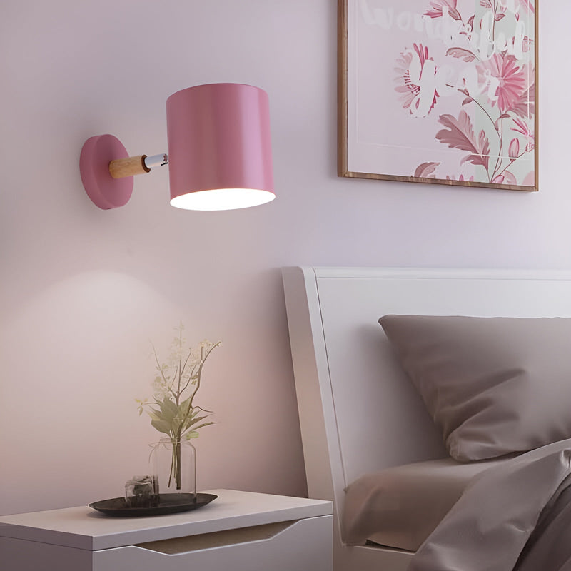 NARA - Verstelbare Wandlamp met Scandinavisch Design en Pastelkleuren - Muurlamp voor Binnengebruik 5