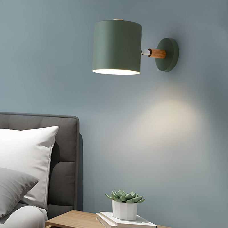 NARA - Verstelbare Wandlamp met Scandinavisch Design en Pastelkleuren - Muurlamp voor Binnengebruik 6