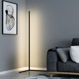 NARA - Vloerlamp Zwart met Ingebouwde LED en Dimmer – Elegante Staande Lamp voor Woonkamer 2