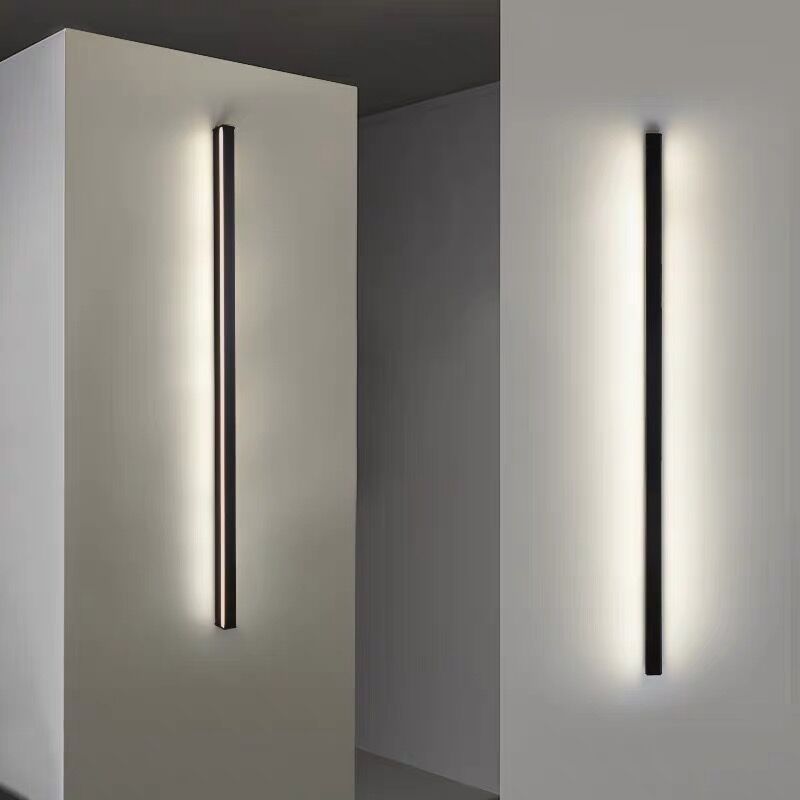 NARA - Wandlamp Zwart Minimalistisch Design met LED Verlichting voor Binnengebruik – Energiezuinig en Modern 6