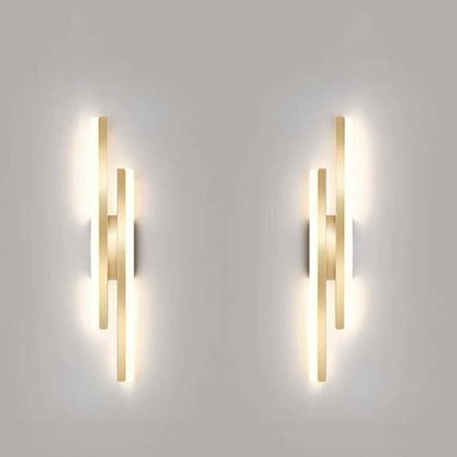 NARA - Wandlamp Zwart van Acryl en IJzer met Warmwit Licht – Modern Minimalistisch Ontwerp voor Binnengebruik 10