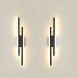 NARA - Wandlamp Zwart van Acryl en IJzer met Warmwit Licht – Modern Minimalistisch Ontwerp voor Binnengebruik 9