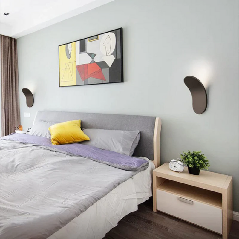 NARA - Wandlamp Zwart van Hoogwaardig Ijzer – Scandinavische Muurlamp voor Binnengebruik, Modern Design 5