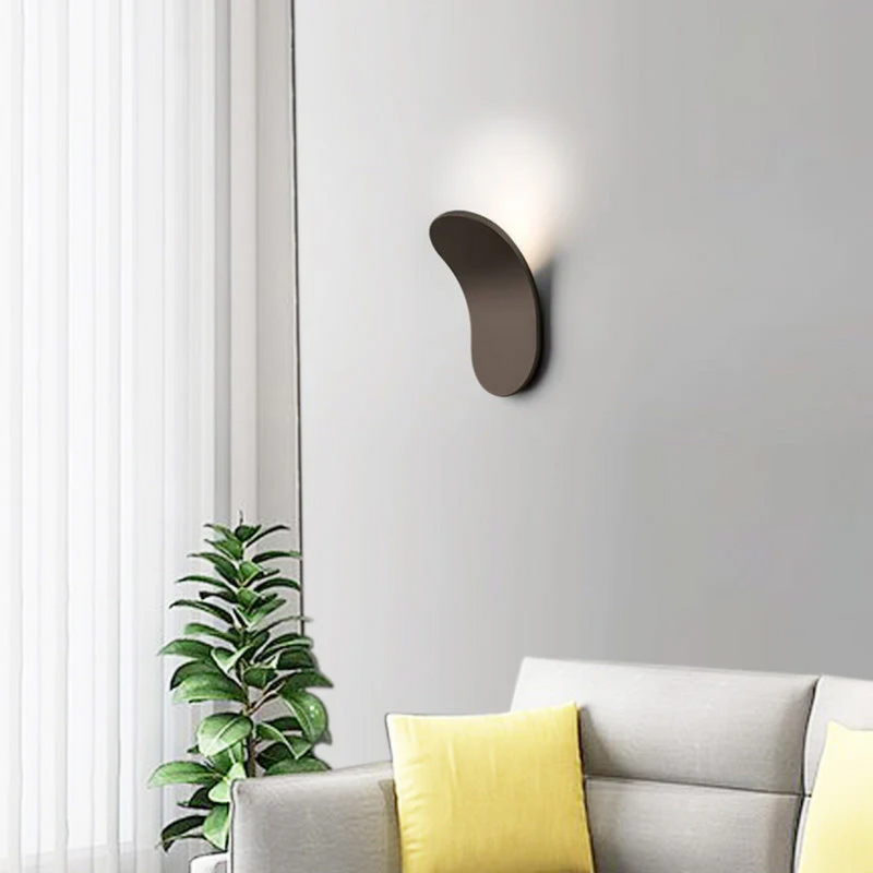NARA - Wandlamp Zwart van Hoogwaardig Ijzer – Scandinavische Muurlamp voor Binnengebruik, Modern Design 6