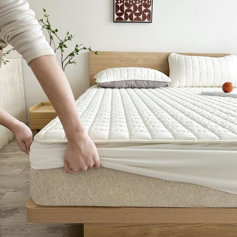 NARA - Waterdichte Matrasbeschermer 160x200 van Polyester en Polyurethaan – Ademend en Hygienisch 7
