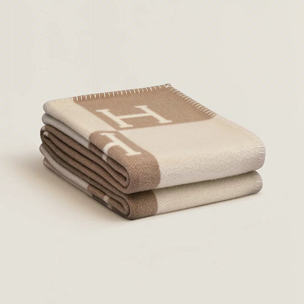 NARA - Wollen Deken van 140x170 cm, Luxe Wol-Kasjmier Mix voor Comfort en Warmte 0