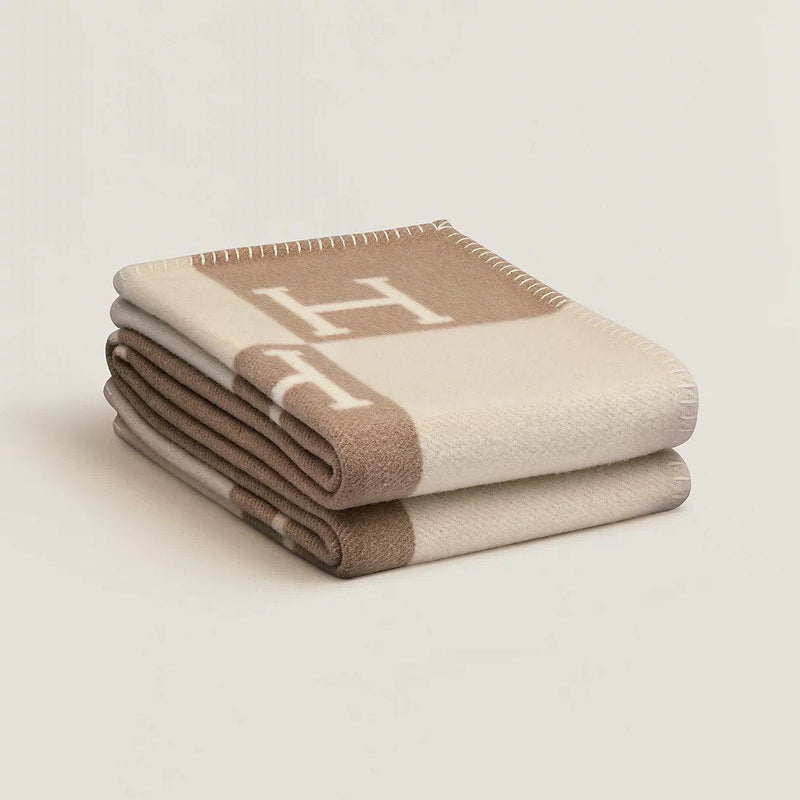 NARA - Wollen Deken van 140x170 cm, Luxe Wol-Kasjmier Mix voor Comfort en Warmte 0