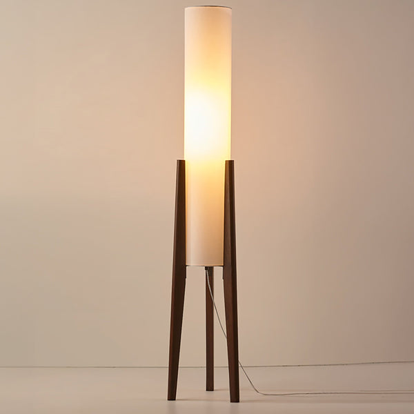 Walnut Staande Lamp
