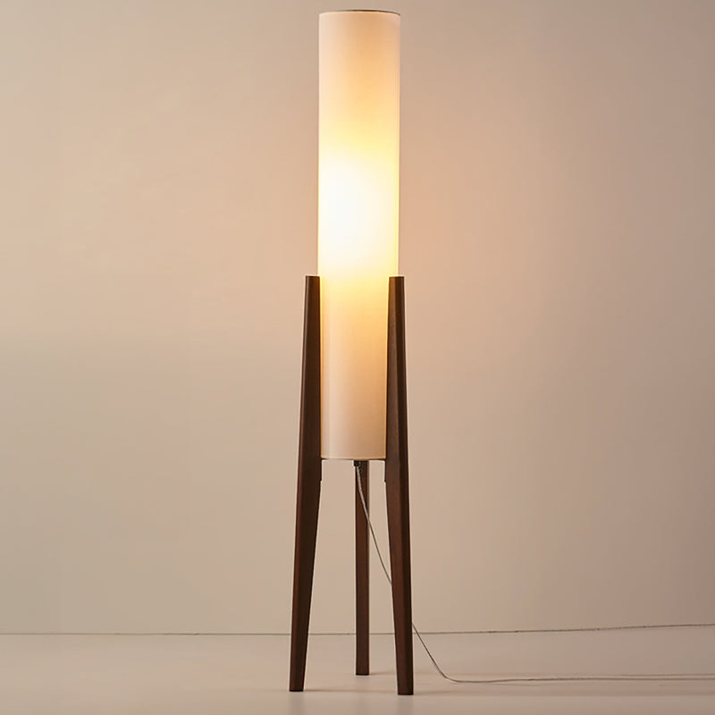 Walnut Staande Lamp