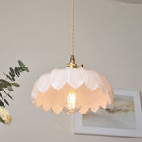 BubbleGlow – Hanglamp van glas en koper