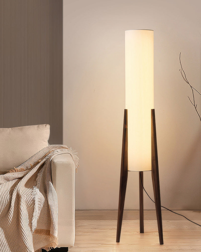 Walnut Staande Lamp