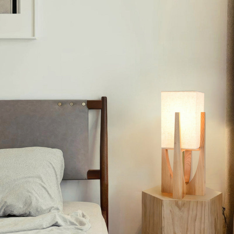 Japanse Walnoot Vloerlamp