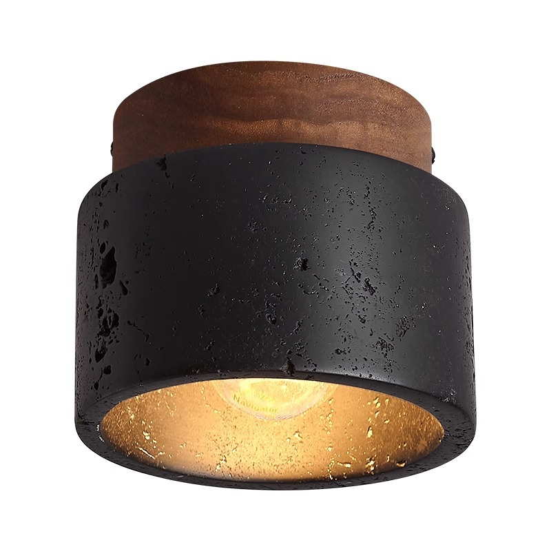Ascend Stone – Plafondlamp met Natuurlijke Raffinement