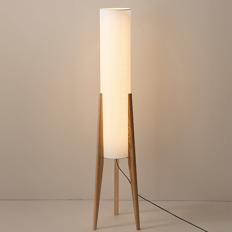 Walnut Staande Lamp