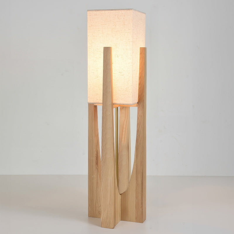 Japanse Walnoot Vloerlamp