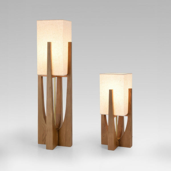Japanse Walnoot Vloerlamp