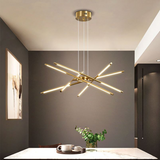Luxe Gouden Kroonluchter voor een Elegante Touch