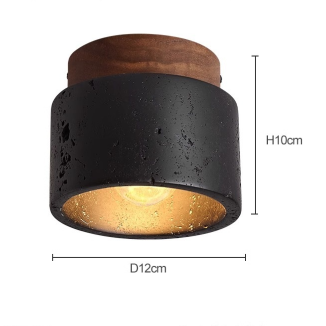Ascend Stone – Plafondlamp met Natuurlijke Raffinement