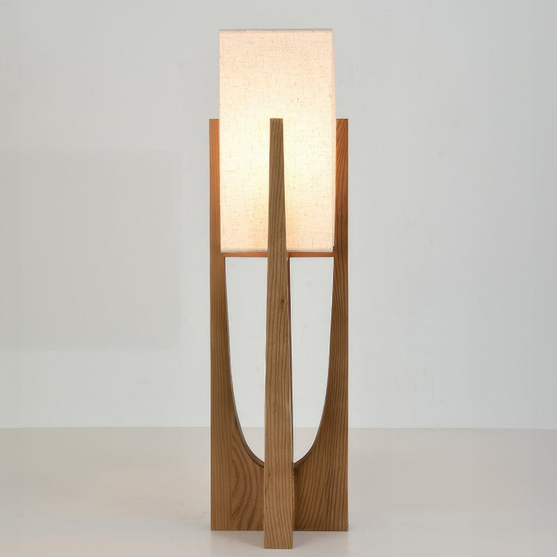 Japanse Walnoot Vloerlamp