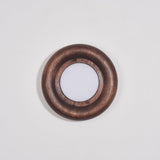 Orbitus Wandlamp – Ronde rust in hout en licht