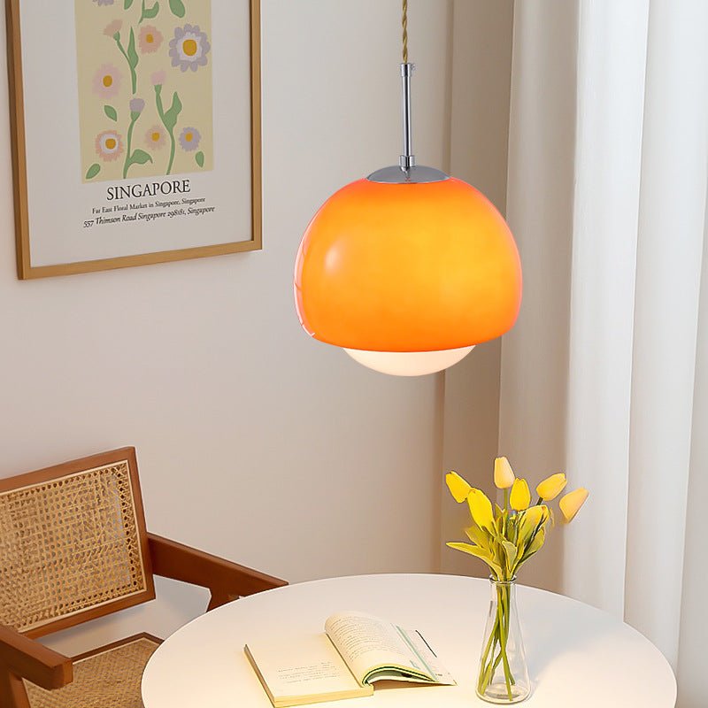 Bauhaus Glazen Hanglamp – Scandinavische Klasse en Artistieke Uitstraling