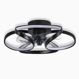 Maison Nara – Elegante Plafondlamp met Ventilator in Sculpturaal Design