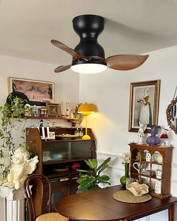 Maison Nara – Plafondlamp met Ventilator en Dimbare LED