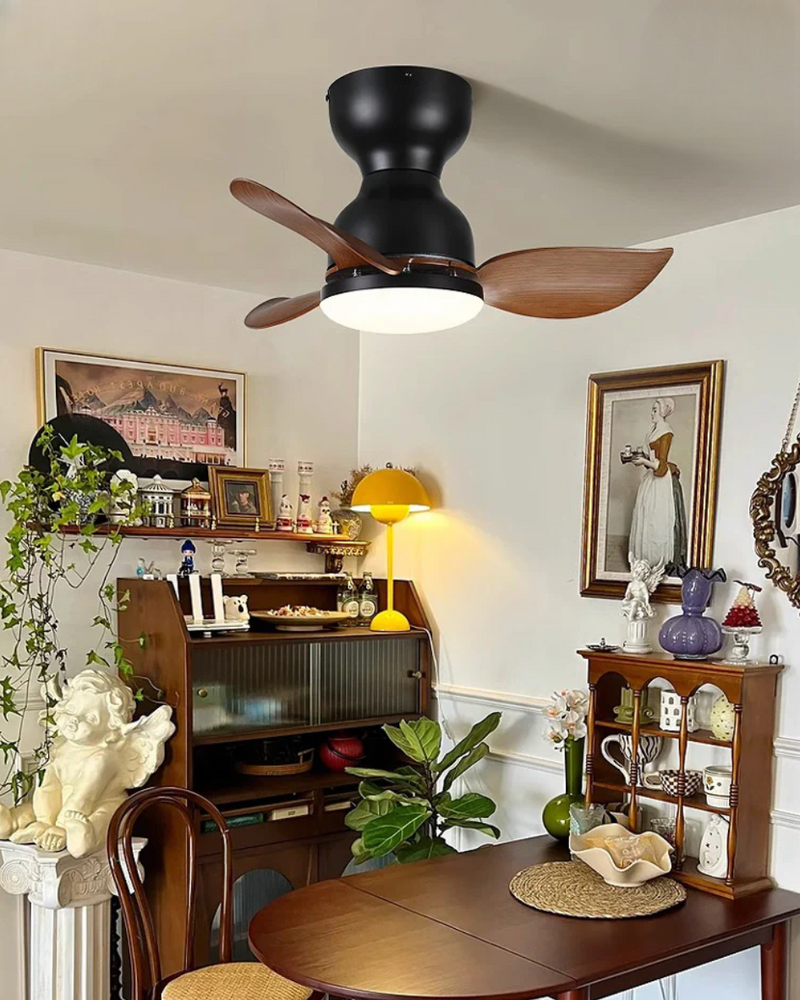 Maison Nara – Plafondlamp met Ventilator en Dimbare LED