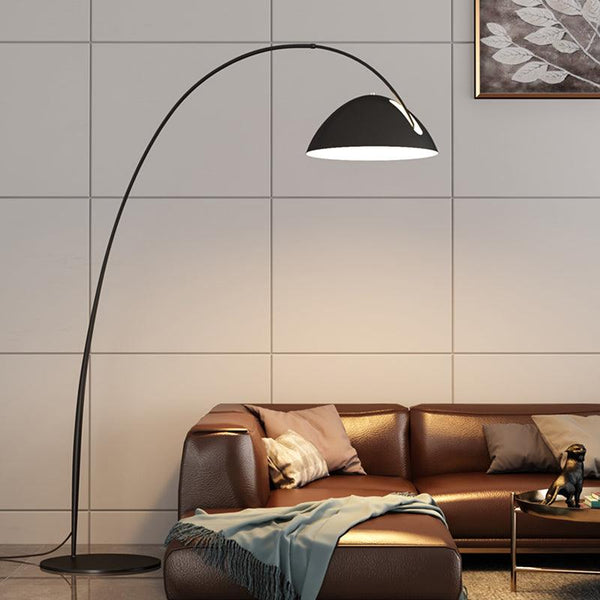 Verse Arc – Boogvloerlamp met Scandinavische elegantie