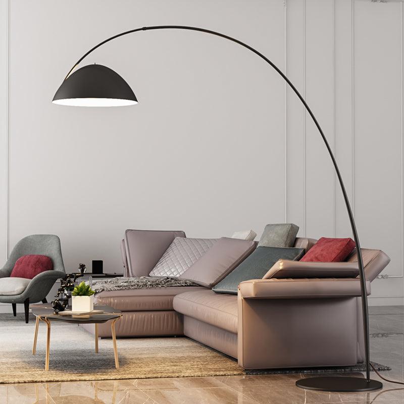 Verse Arc – Boogvloerlamp met Scandinavische elegantie