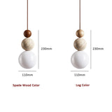 Travertine Lava Stone Hanglamp