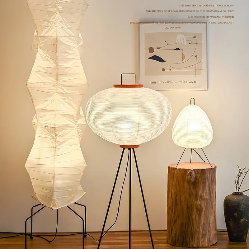 Rijstpapier Vloerlamp