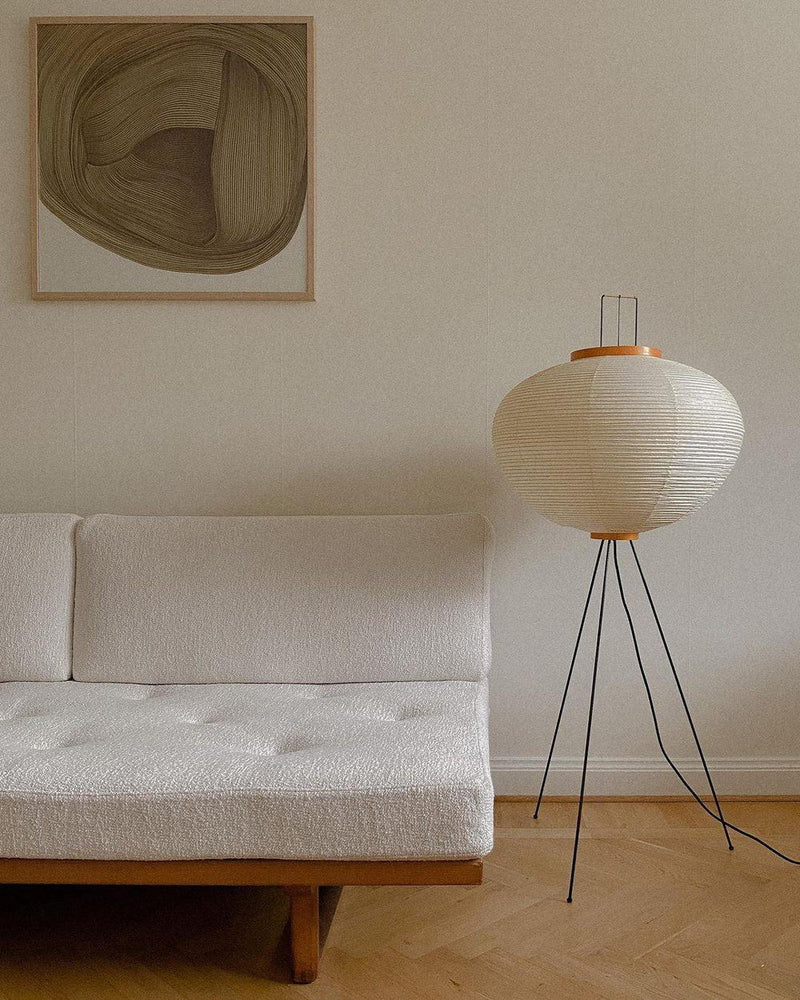 Rijstpapier Vloerlamp