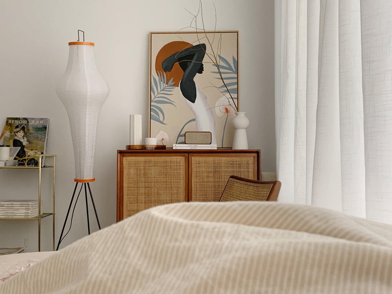 Rijstpapier Vloerlamp