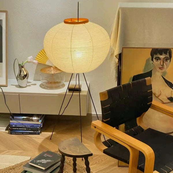 Rijstpapier Vloerlamp