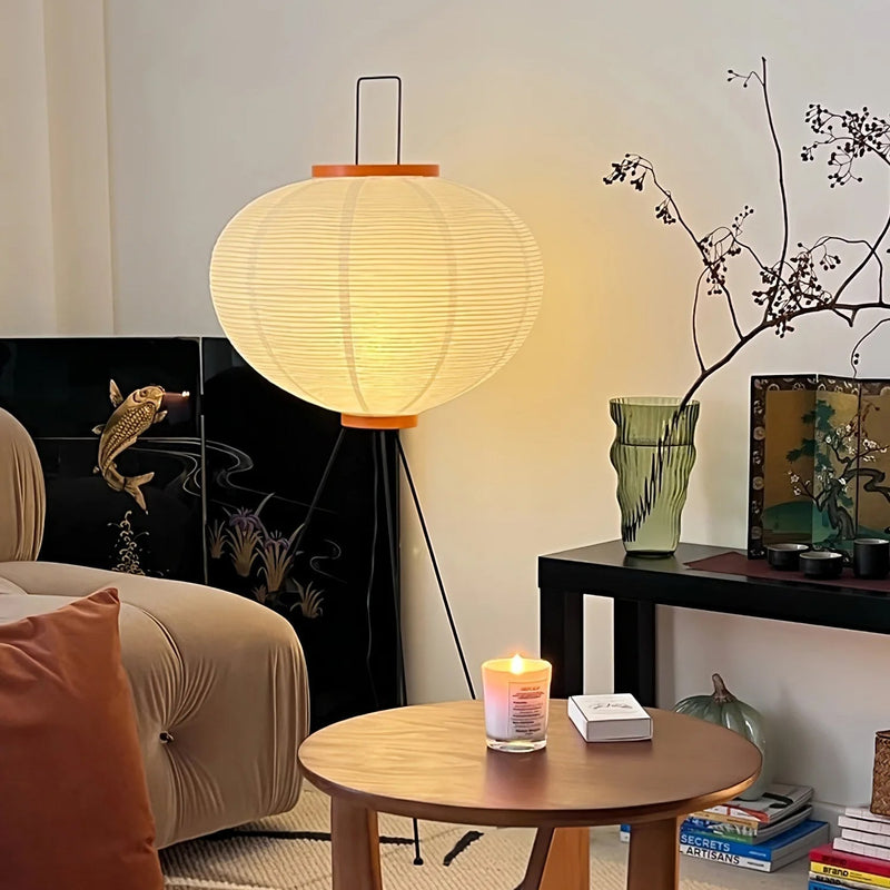 Rijstpapier Vloerlamp