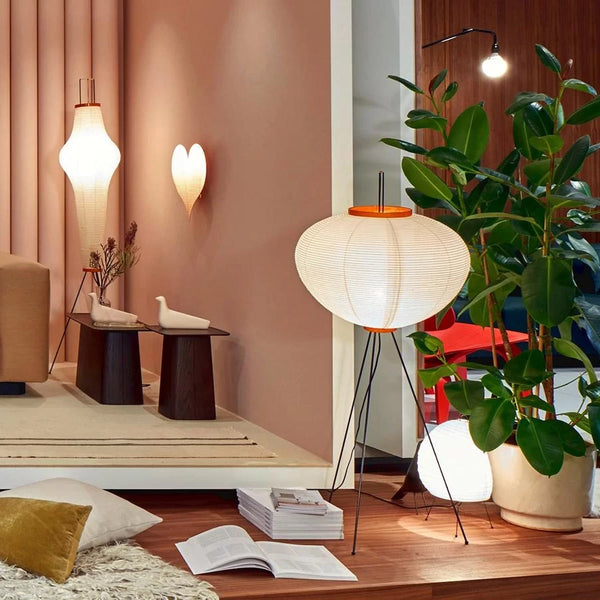 Rijstpapier Vloerlamp