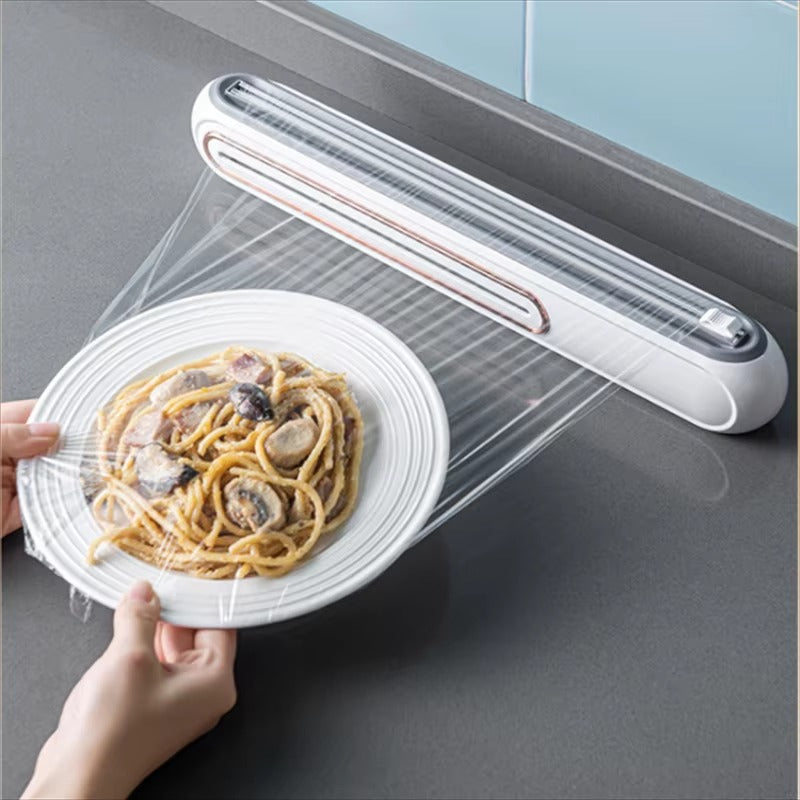 Nara – Magnetische Vershoudfolie Dispenser met Snijder
