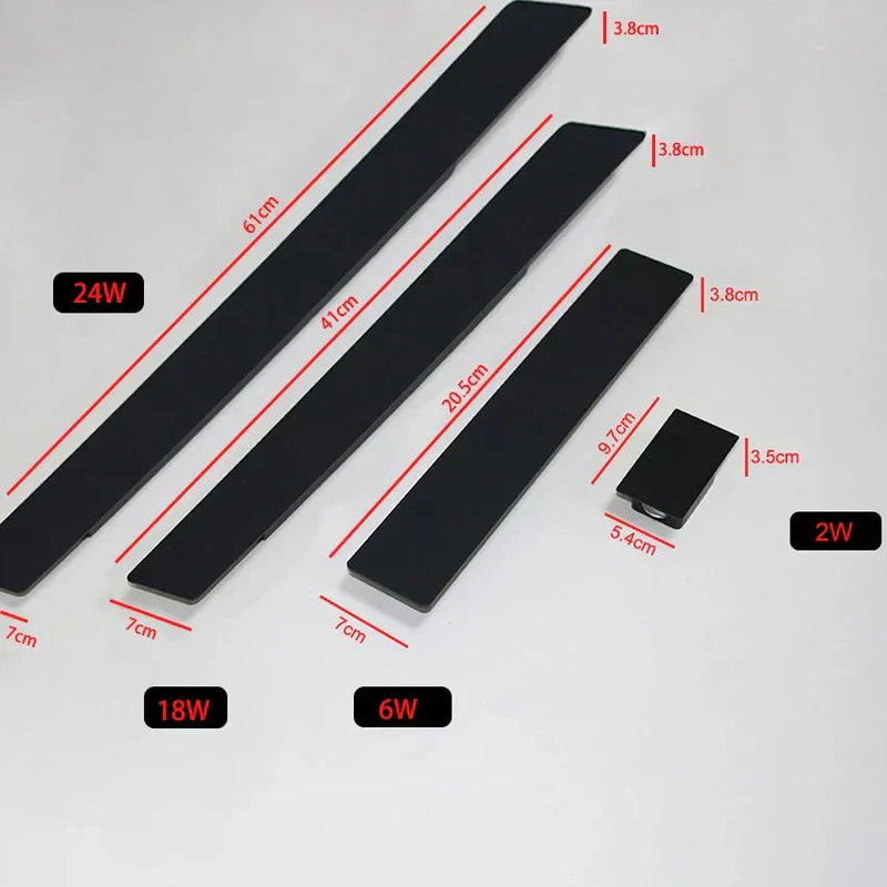 Triglow – Strakke Buitenwandlamp in Aluminium