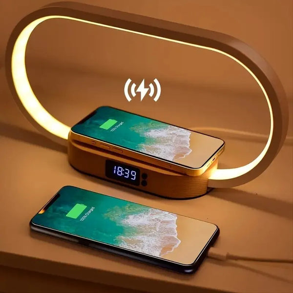 Multifunctioneel Draadloos Oplaadstation – Waar Technologie en Rust Samenkomen