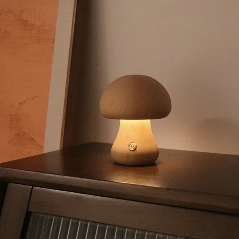 Nara – MushLume Paddenstoel Nachtlamp met Touchbediening