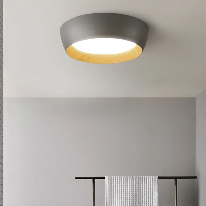 Maison – Minimalistische Plafondlamp met Houtaccent