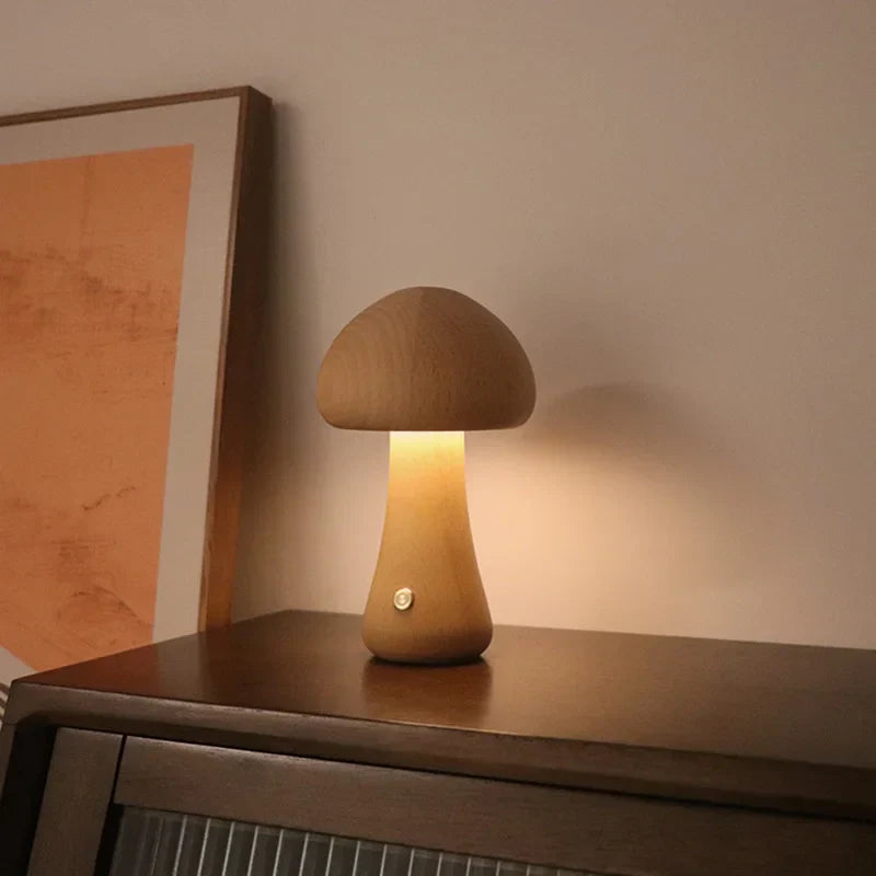 Nara – MushLume Paddenstoel Nachtlamp met Touchbediening