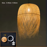 RattanRadiance – Handgeweven hanglamp in bamboe & riet