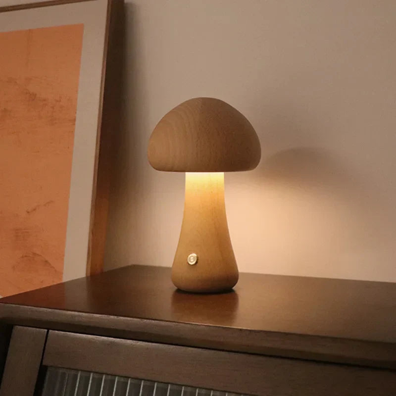 Nara – MushLume Paddenstoel Nachtlamp met Touchbediening