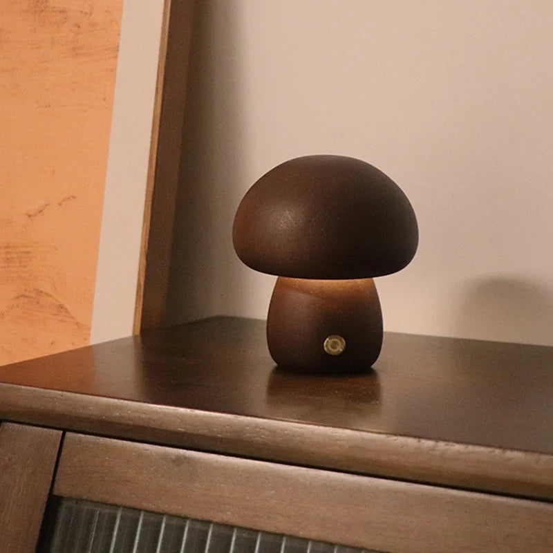 Nara – MushLume Paddenstoel Nachtlamp met Touchbediening