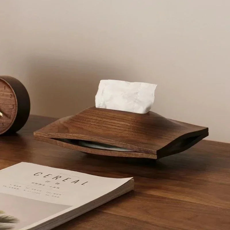 NARA | Premium tissuebox van dennenhout, minimalistisch ontwerp
