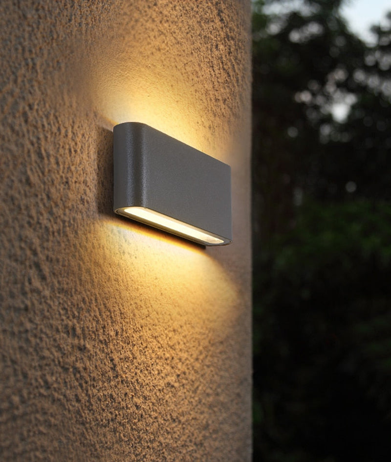 Moderne Waterdichte Wandlamp – Buitenverlichting met slimme sensor