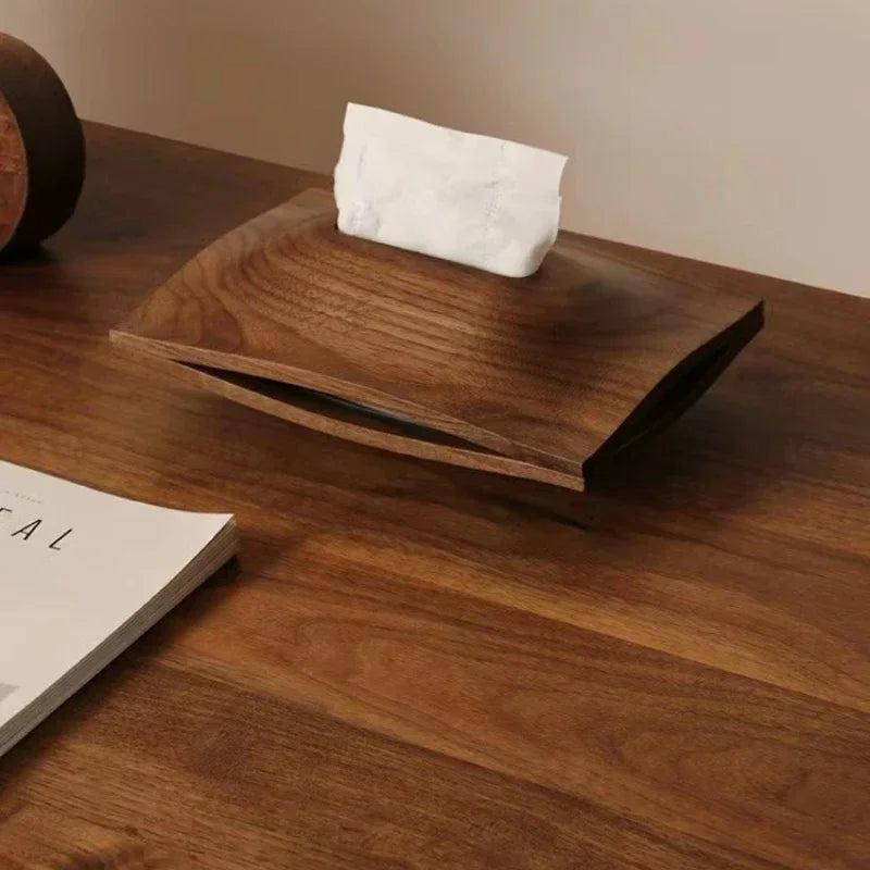 NARA | Premium tissuebox van dennenhout, minimalistisch ontwerp
